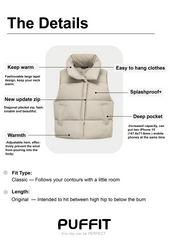 Winter Warmer Puffer Gilet Vest