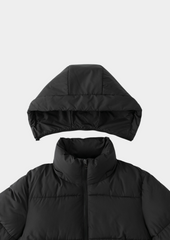 Detachable Hood Puffer Jacket