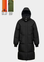 Hooded Long Puffer Jacket