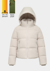 Detachable Hood Puffer Jacket