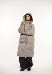 Hooded Long Puffer Jacket