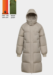 Hooded Long Puffer Jacket